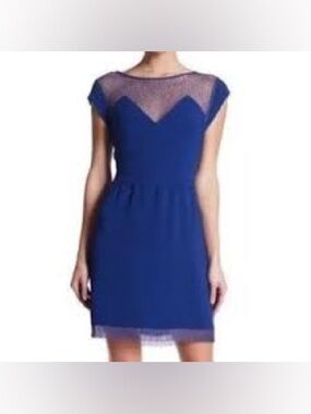 THE KOOPLES, the perfect cocktail blue dress!